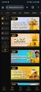 9Win Game APK Download | Real Earning App in Pakistan 3