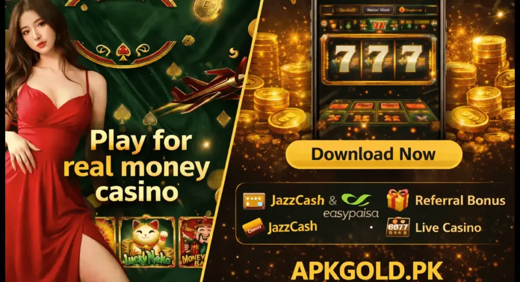 Play for real money casino