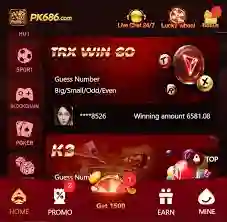 PK686 Game login