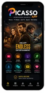 Picasso App Download Watch Live TV Movies Web Series 2026 3