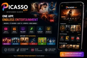 Picasso App Download Watch Live TV Movies Web Series 2026 2